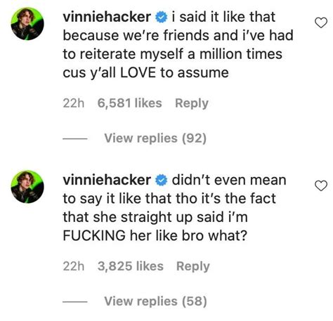 TikToker Vinnie Hacker denies Nikita Dragun relationship rumors